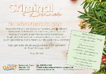 Krimidinner in der Vorweihnachtszeit